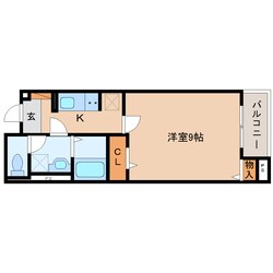 天理駅 徒歩9分 3階の物件間取画像